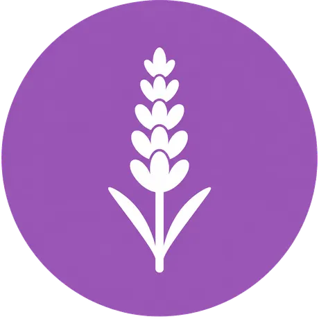 Ícono aroma lavanda