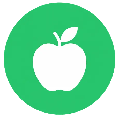 Ícono aroma manzana